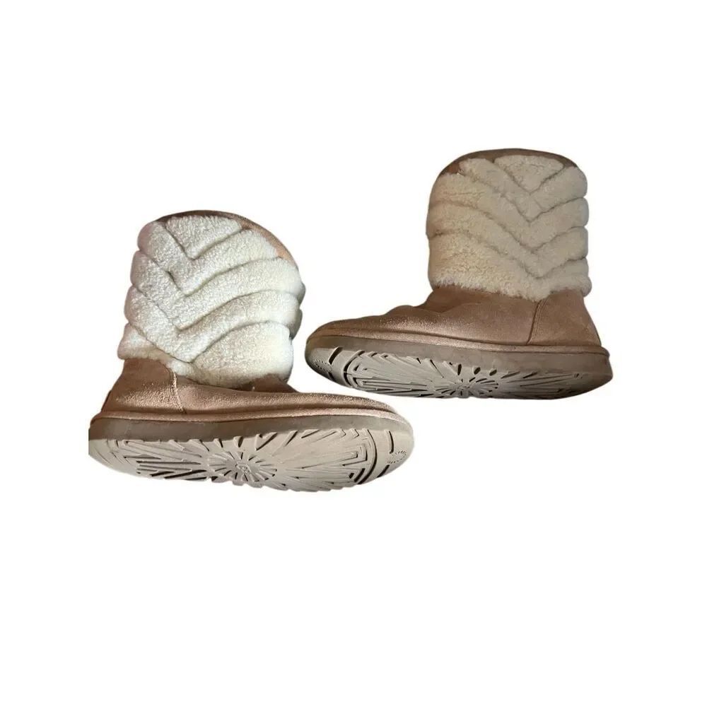 UGG Tania Snow Boots Brown Sz 8